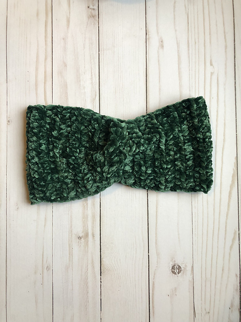 Velvet Twist Headband