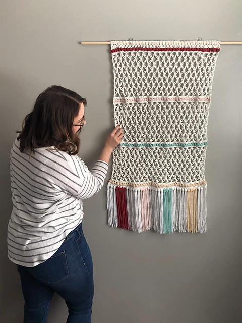 Morning Glory Wall Hanging