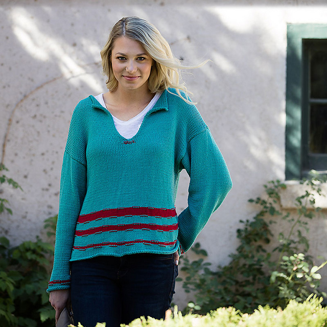 Interrupted Stripes Sweater