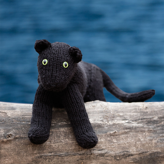 Ravelry: Cuddly Panther pattern by Lisa Jacobs