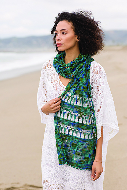 Rising Waves Shawl