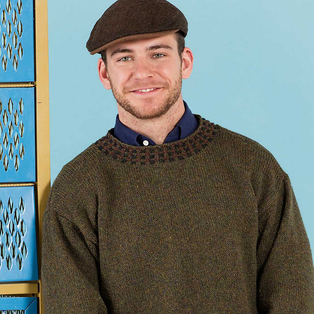 Forest pattern pullover sweater main image 1