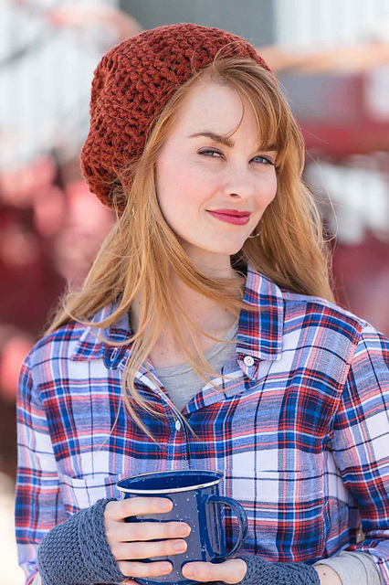 Pumpkin Pie Slouchy Hat