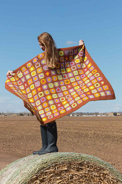 Harvest Moon Afghan