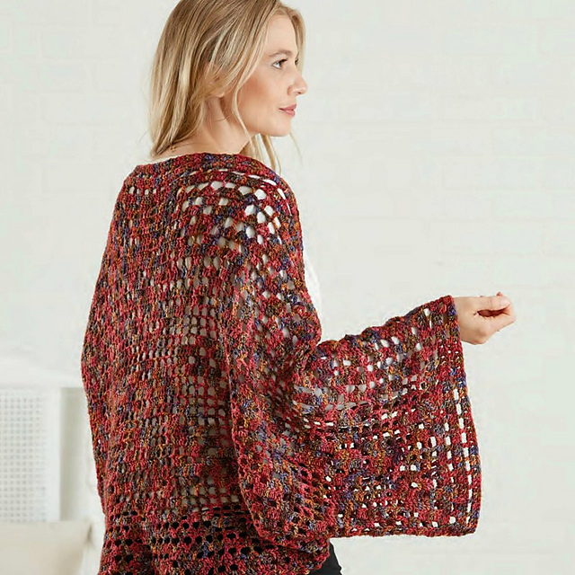Jane Alice Kimono Shawl