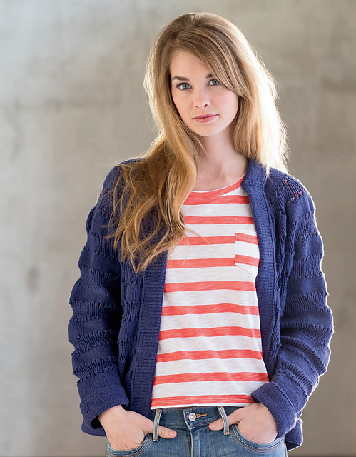 Ravelry: Bowsprit Cardigan pattern by Charles D. Gandy
