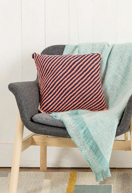 Stripey Pillow Top