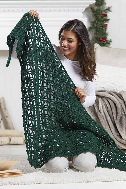 Wrapped in Lace Shawl