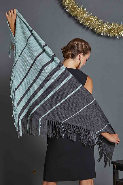 Parallel Celebrations Shawl
