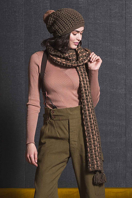 Swank Scarf and Cap Set