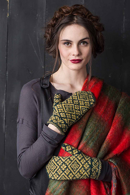 Blue Spruce Mittens