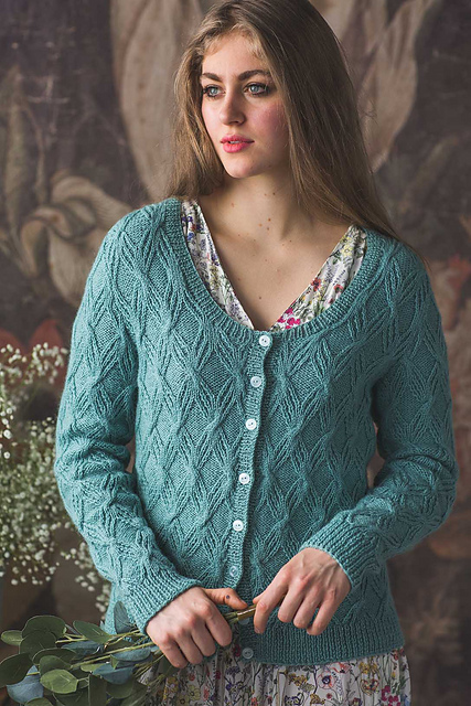 Hydrangea Cardigan