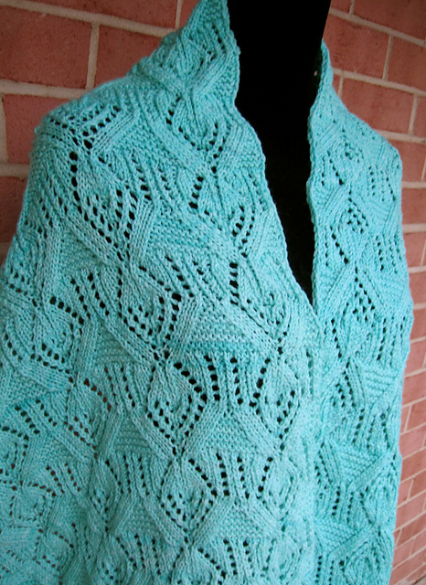 Shobu Pattern Ravelry: Shobu Japanese Shawl pattern by Linda Lehman