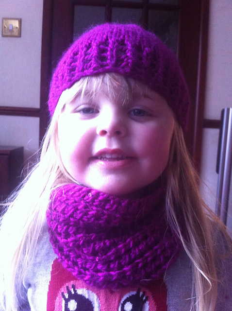 3615 Moss Stitch Snood