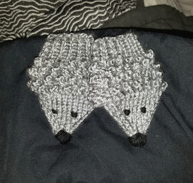 Baby Hedgehog Mittens