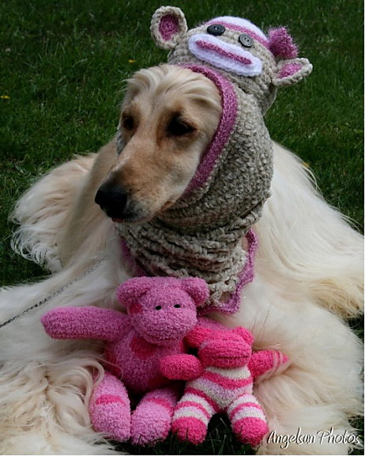 Sock Monkey Snood