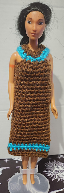 Barbie Buckskin Dress