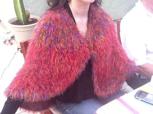 Garter Stitch Capelet