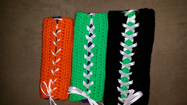Laced Up Fingerless Gloves
