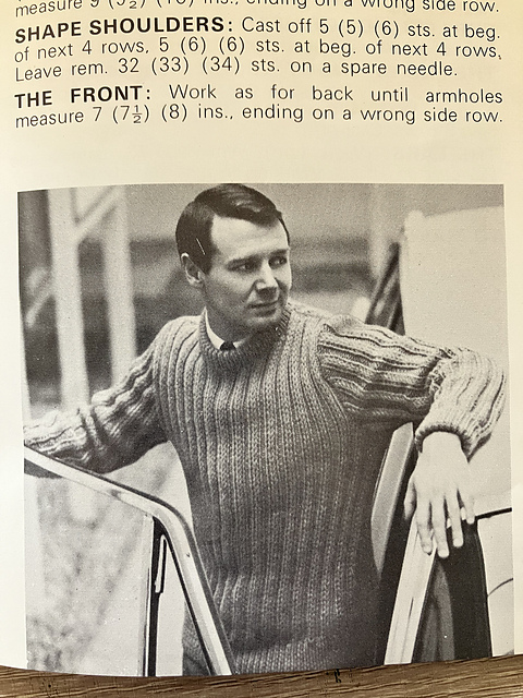 Ribbed Slip-stitch Sweater