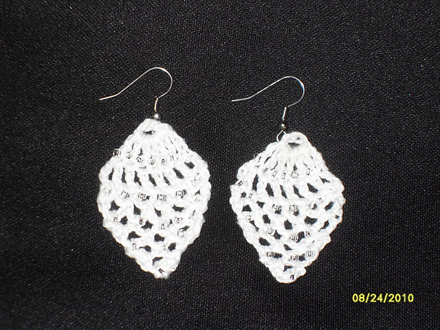Beaded Pineapple Earrings