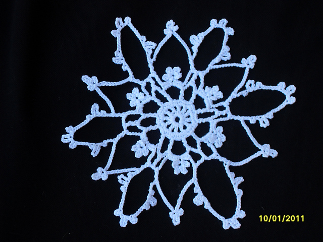 Flowery Snowflake For Mom