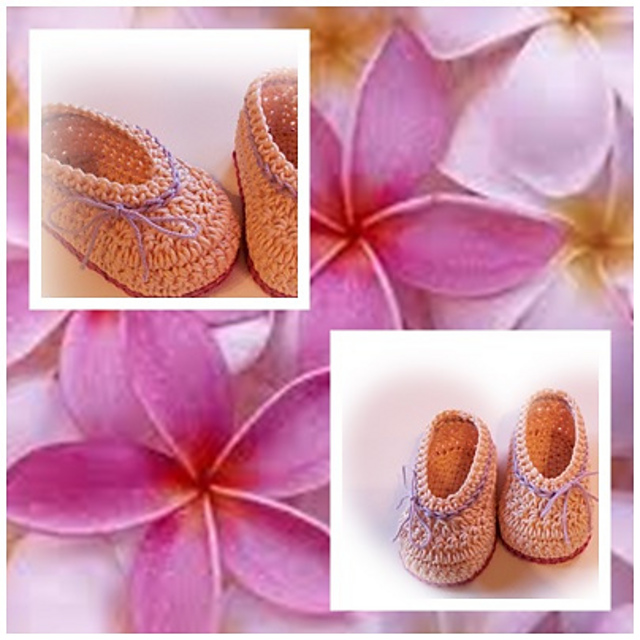 Pattern Baby Slipper Grace