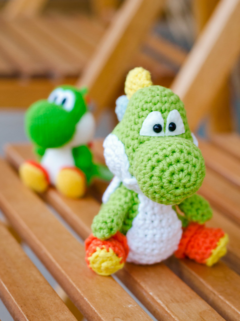 Cuddly Yoshi Amigurumi