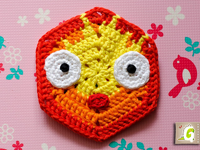 Studio Ghibli hexagon: Calcifer