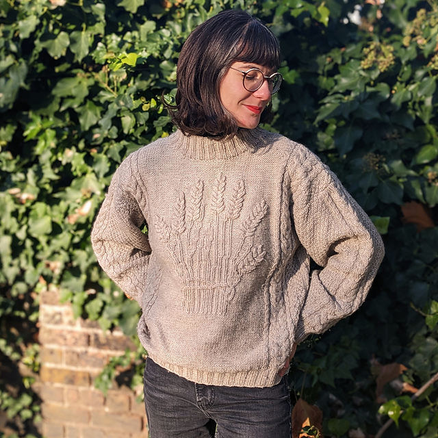Ravelry: Wheatsheaf Sweater pattern by Wendy Yarns