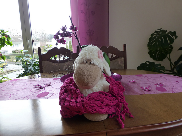 Rundschal "Sommerlaune"