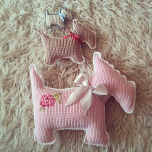 Scottie Dog Cushions