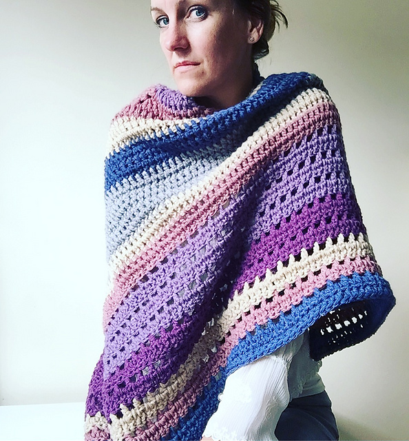 Autumn Storm Shawl