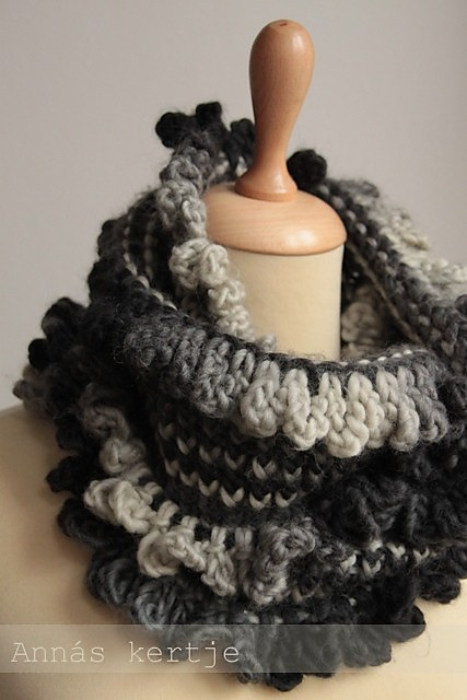 Grey cat cowl