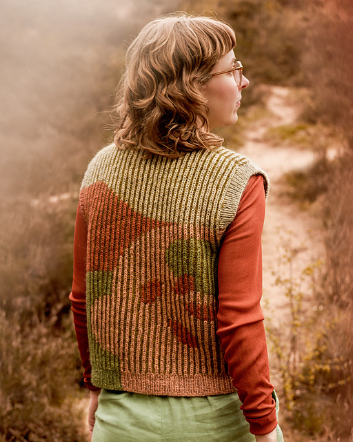 Ravelry: Along The Coast Vest pattern by Anna Husemann
