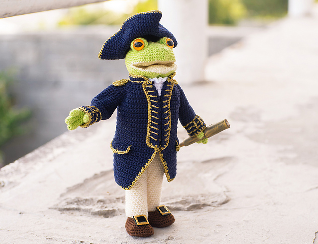 Admiral frog outfit