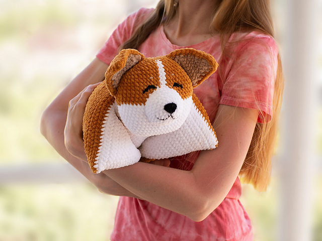 Corgi pillow