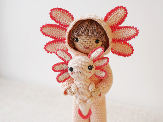 Axolotl girl