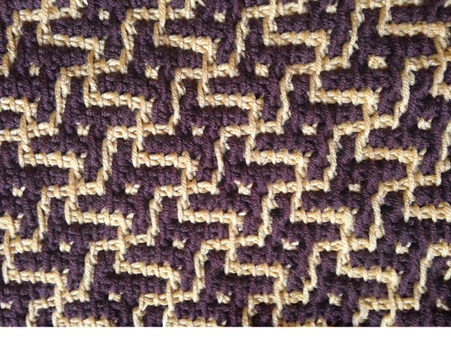 Tecnica Mosaico: Punto Girandola