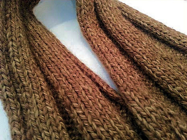 Cozy Ribbed Neck Scarf