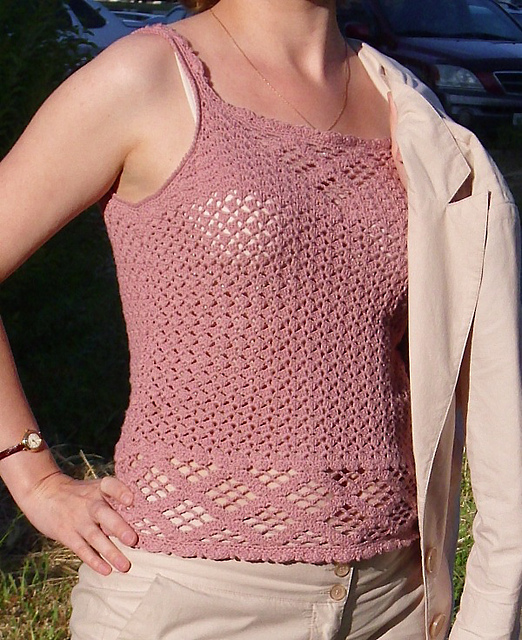 06 - Top au crochet