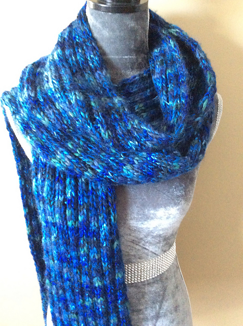 Ribbed Scarf