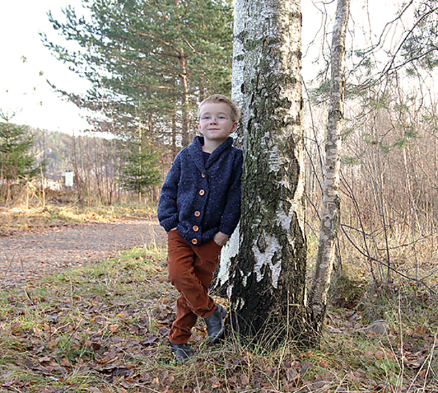 Fall Cardigan Jr / Liten herrehøstjakke