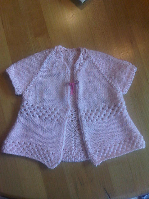 On-the-Fly Baby Girl Raglan Sweater