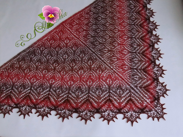 Shawl Autumn Bouquet