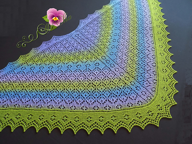 Shawl Delicate Primrose
