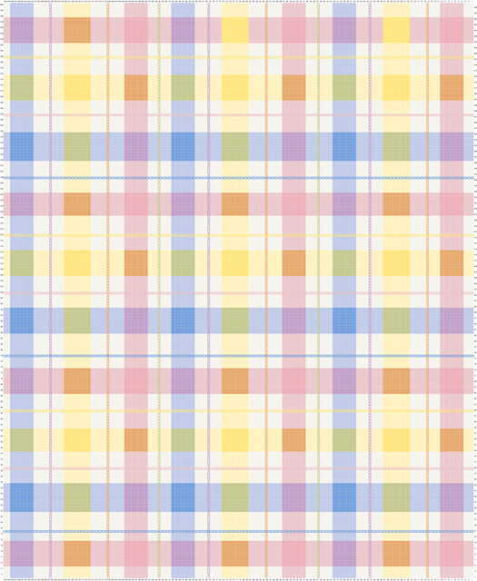 Spring Plaid Graphgan