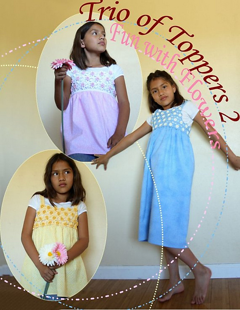 Trio of Toppers 2 Fun with Flowers