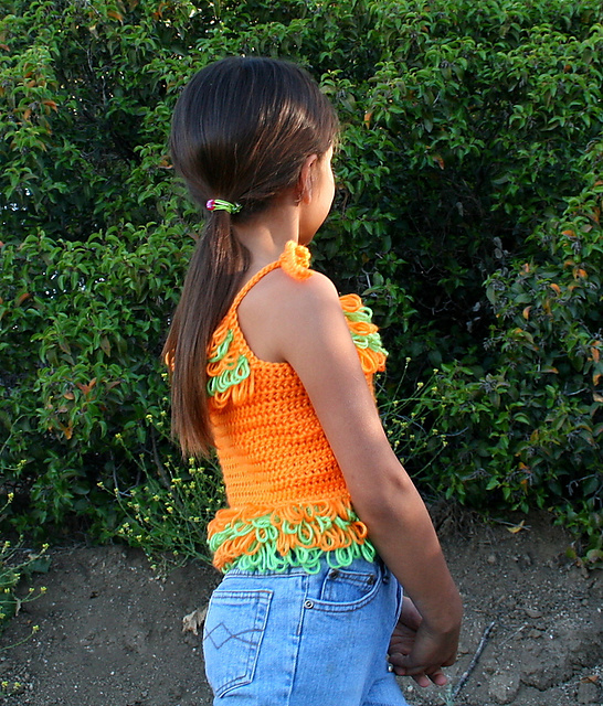 Loopy summer top