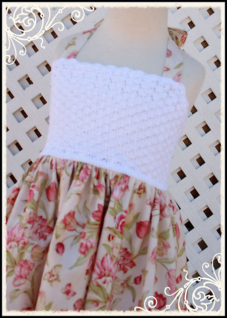 Shell Bodice Dress